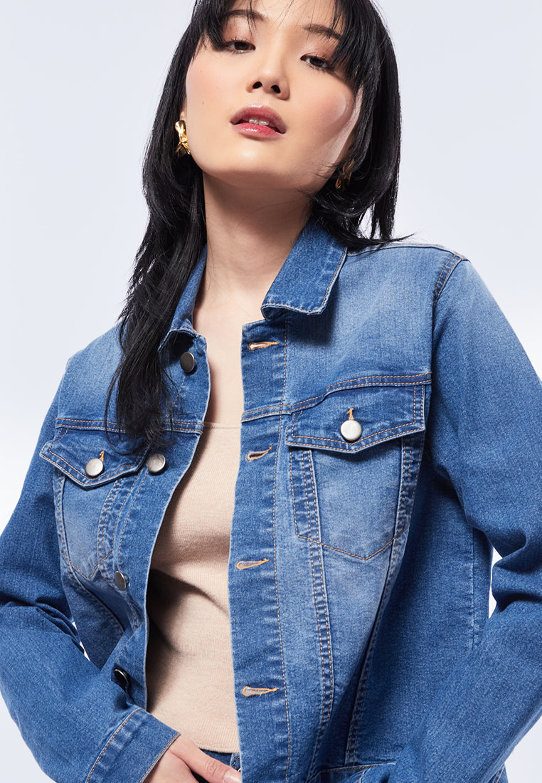 Long Sleeve Denim Jacket