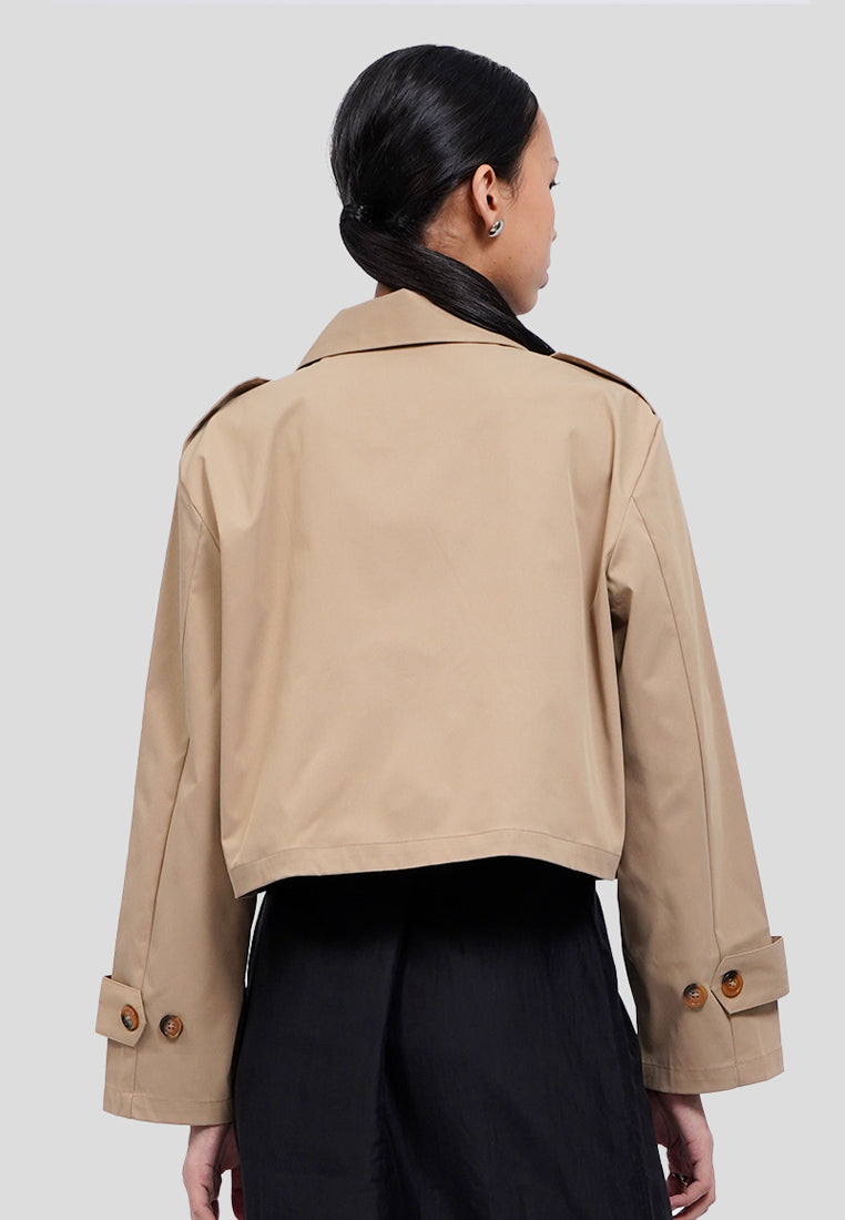 Double Breasted Trench Jacket