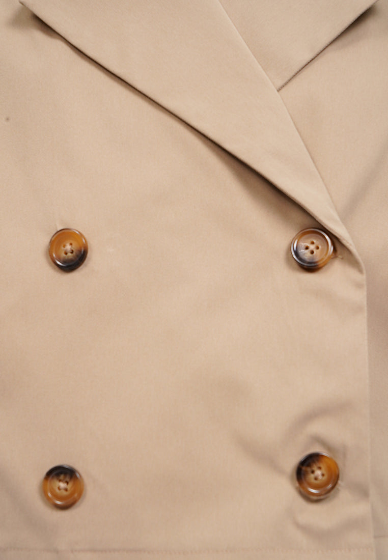 Double Breasted Trench Jacket