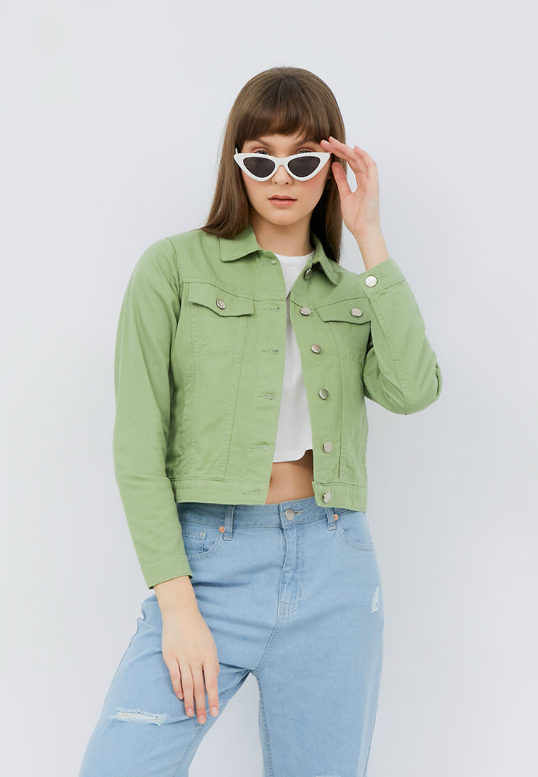 Color Denim Jacket