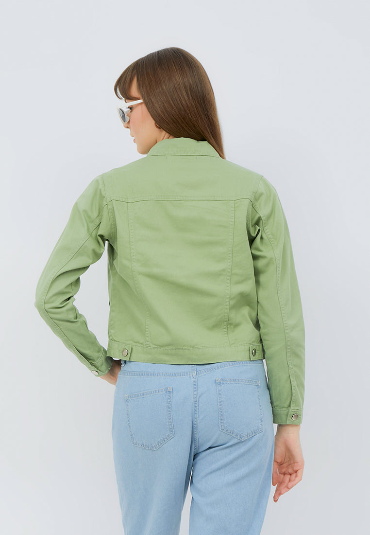 Color Denim Jacket