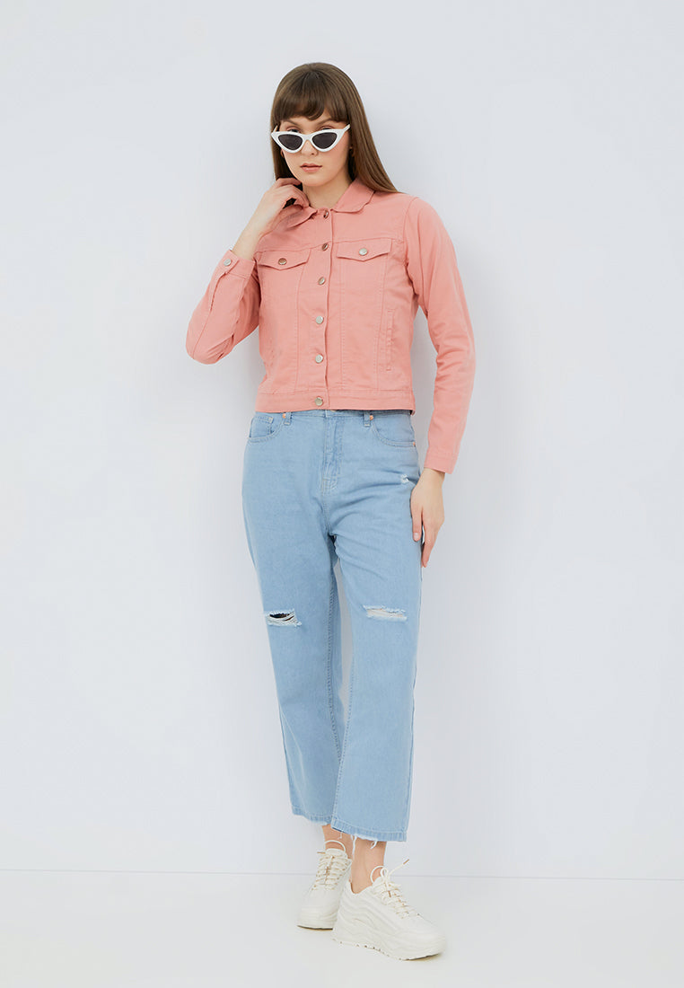 Color Denim Jacket