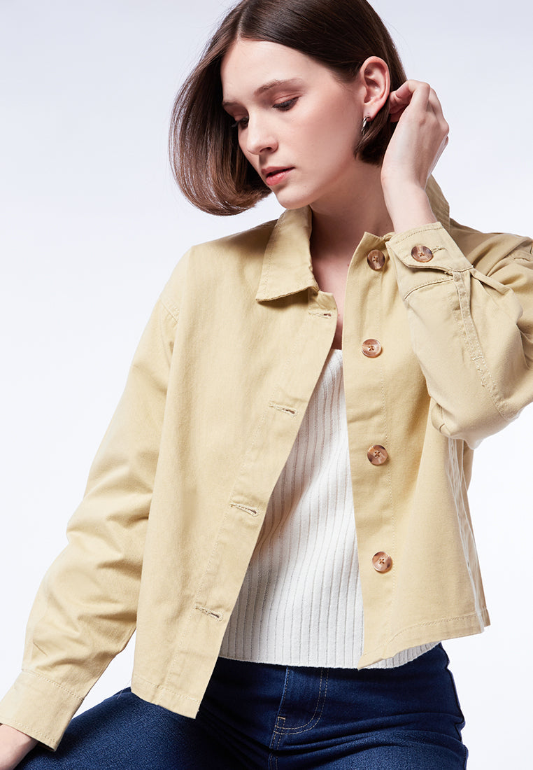 Long Sleeve Trucker Jacket