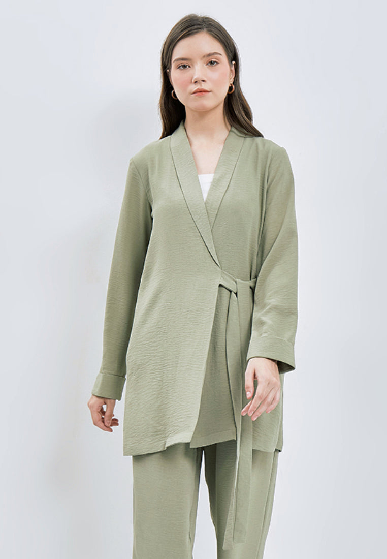 Long Sleeve Wrap Jacket