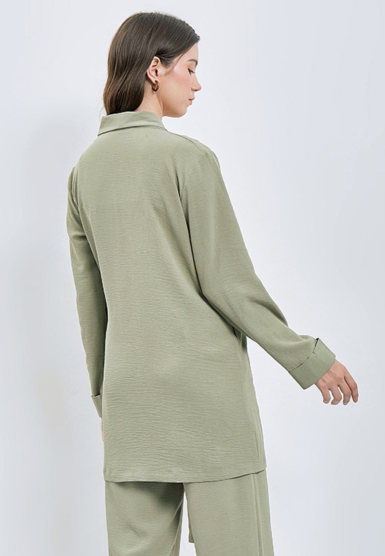 Long Sleeve Wrap Jacket