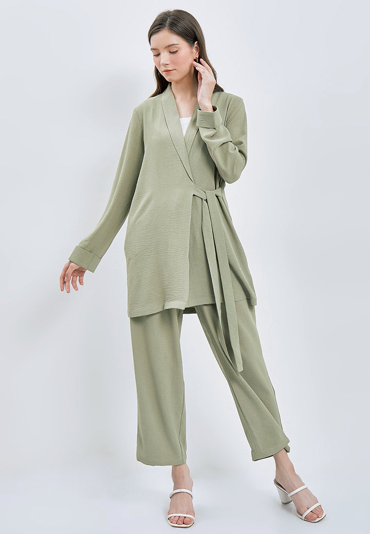 Long Sleeve Wrap Jacket