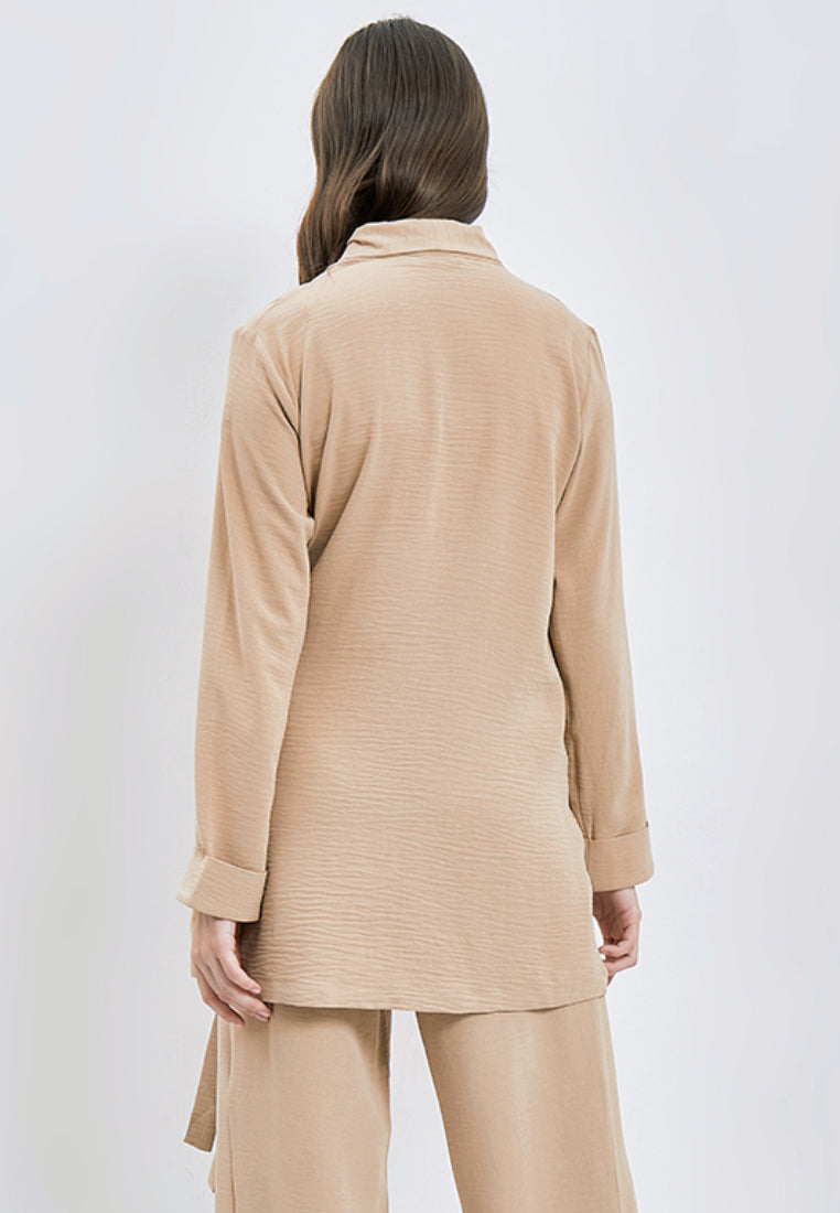 Long Sleeve Wrap Jacket
