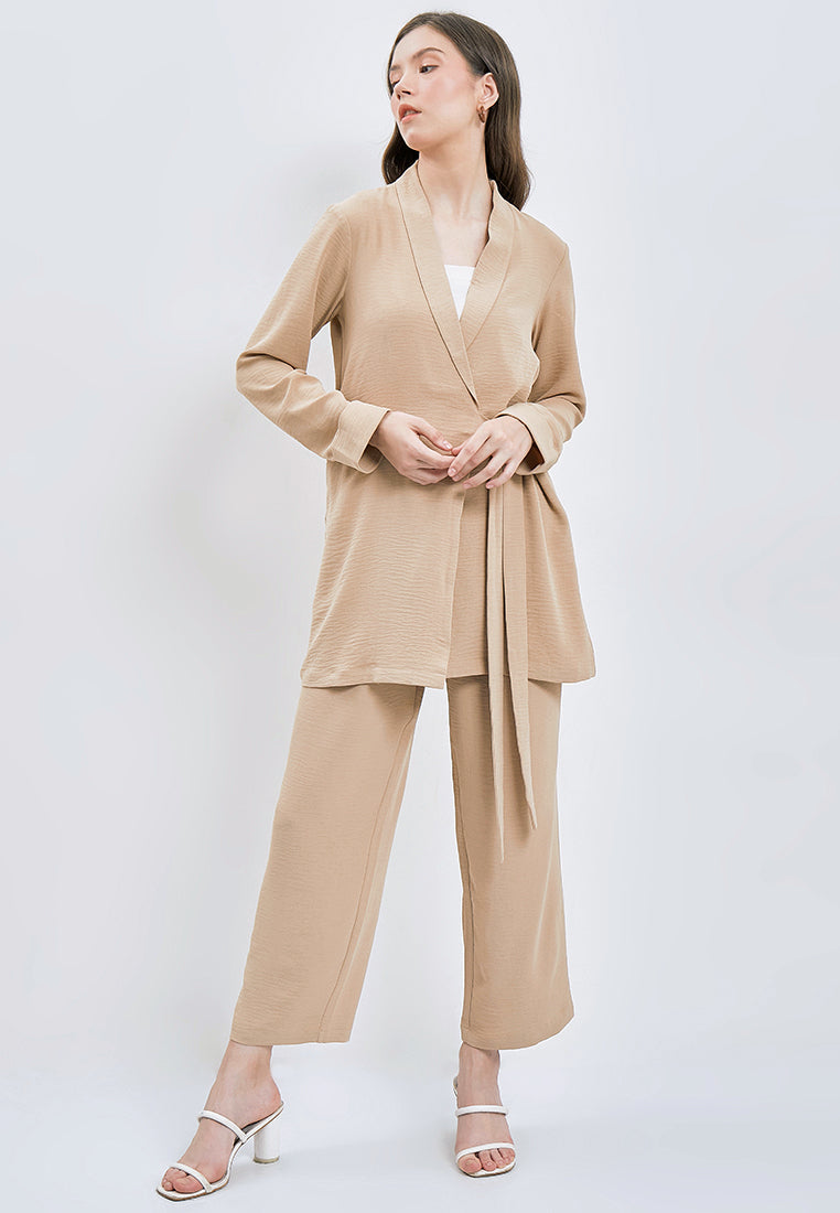 Long Sleeve Wrap Jacket