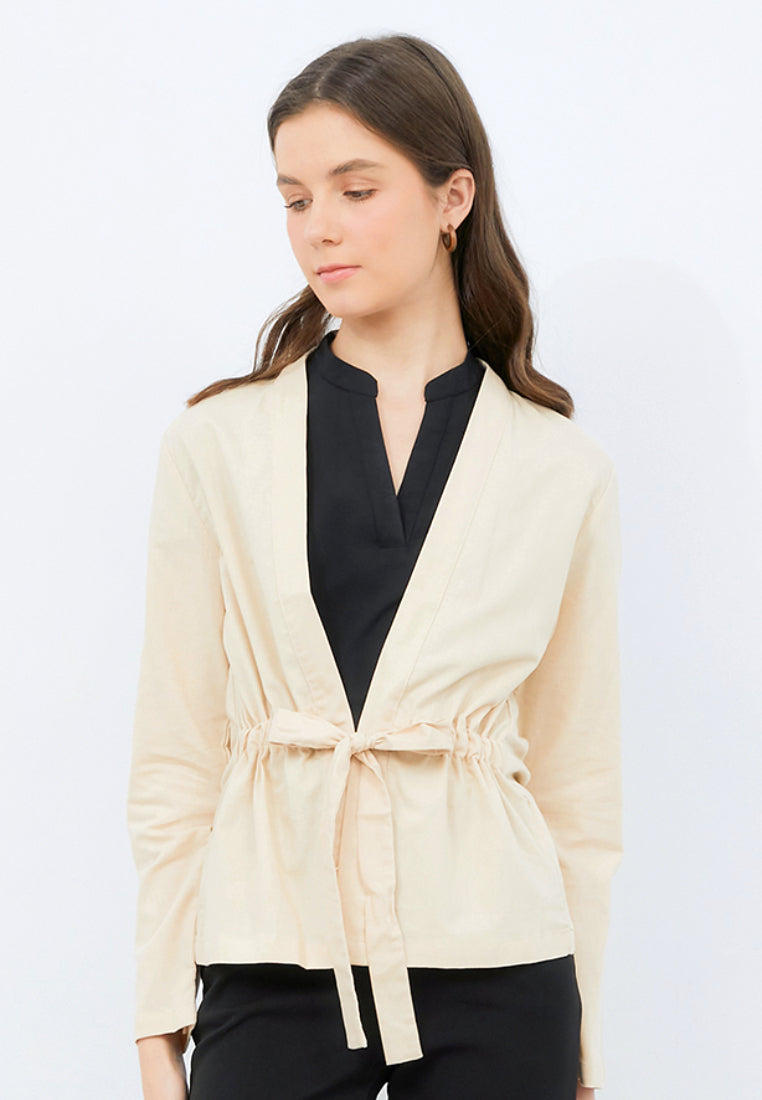 Regular Fit Belted Jacket