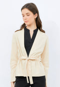 Regular Fit Belted Jacket