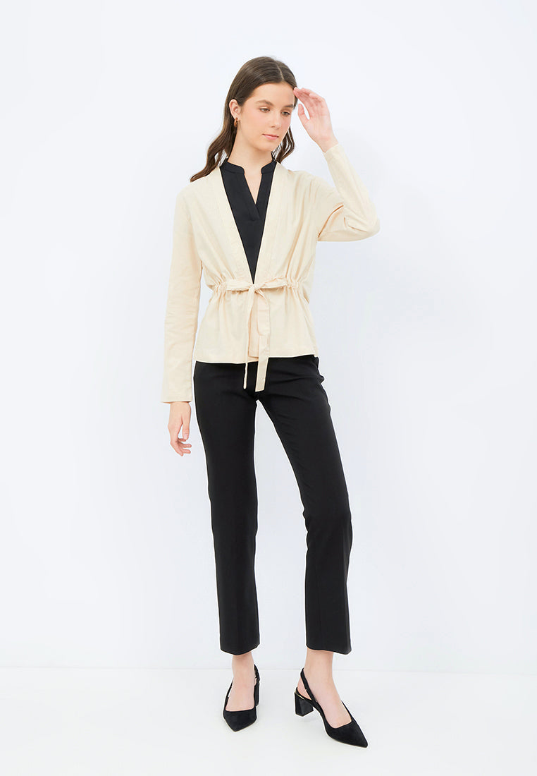 Regular Fit Belted Jacket