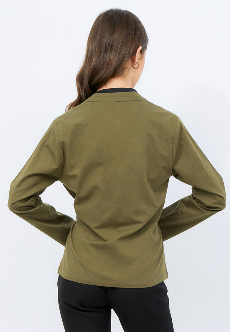 Regular Fit Belted Jacket