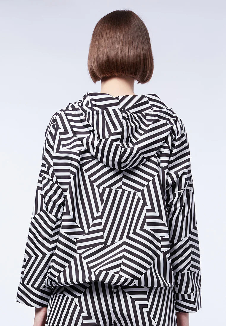 Printed Water Repellent Track Jacket