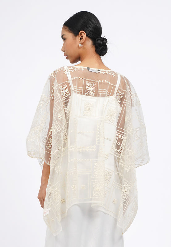 Embroidered Loose Kimono