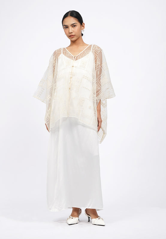 Embroidered Loose Kimono