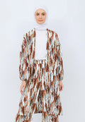 Printed Long Kimono