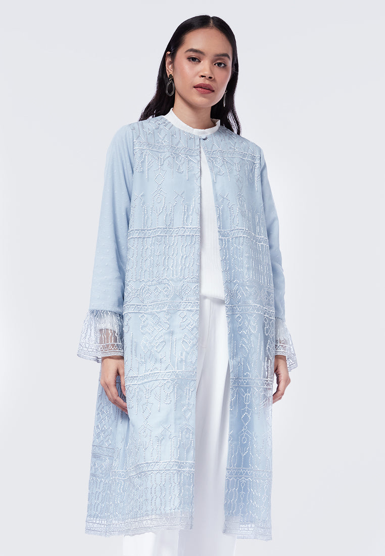 Embroidered Long Sleeves Outer