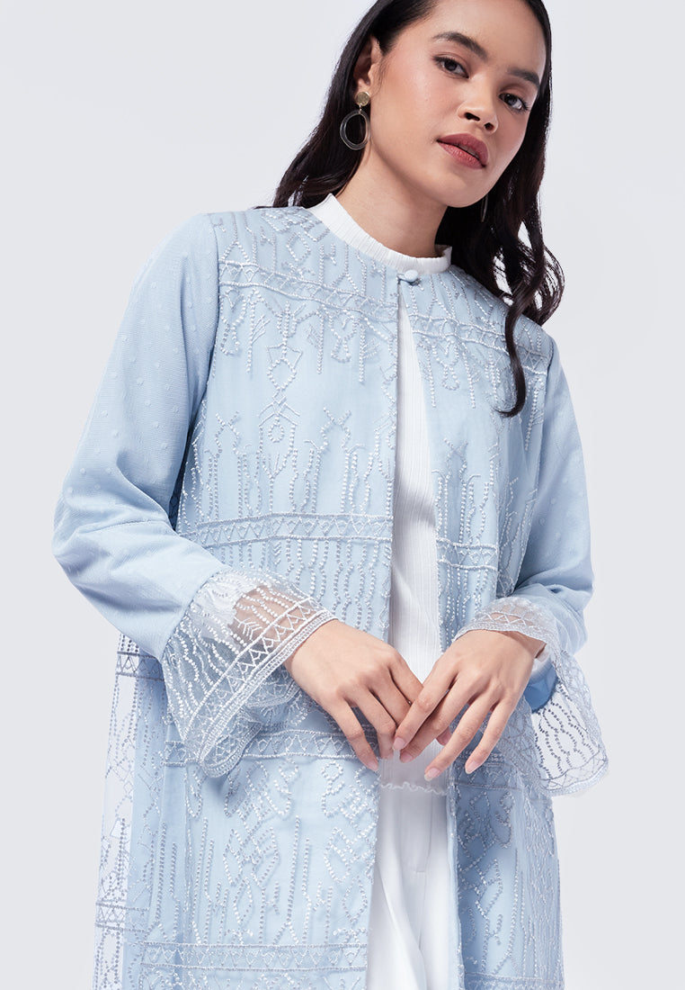 Embroidered Long Sleeves Outer