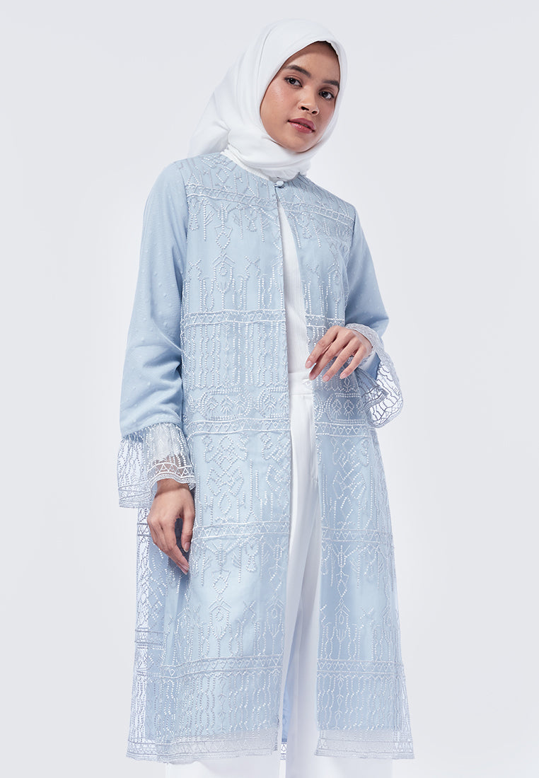 Embroidered Long Sleeves Outer