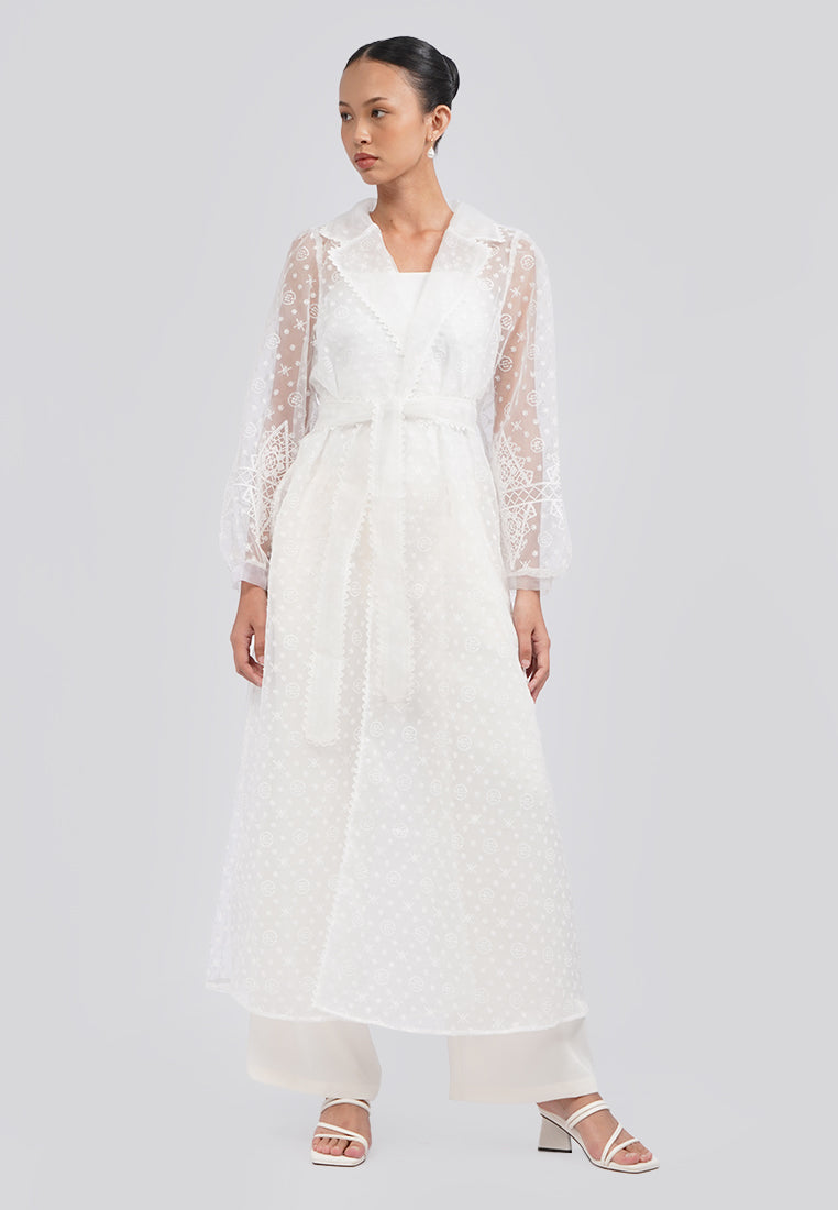 Executive x Khanaan Printed Kimono with Belt