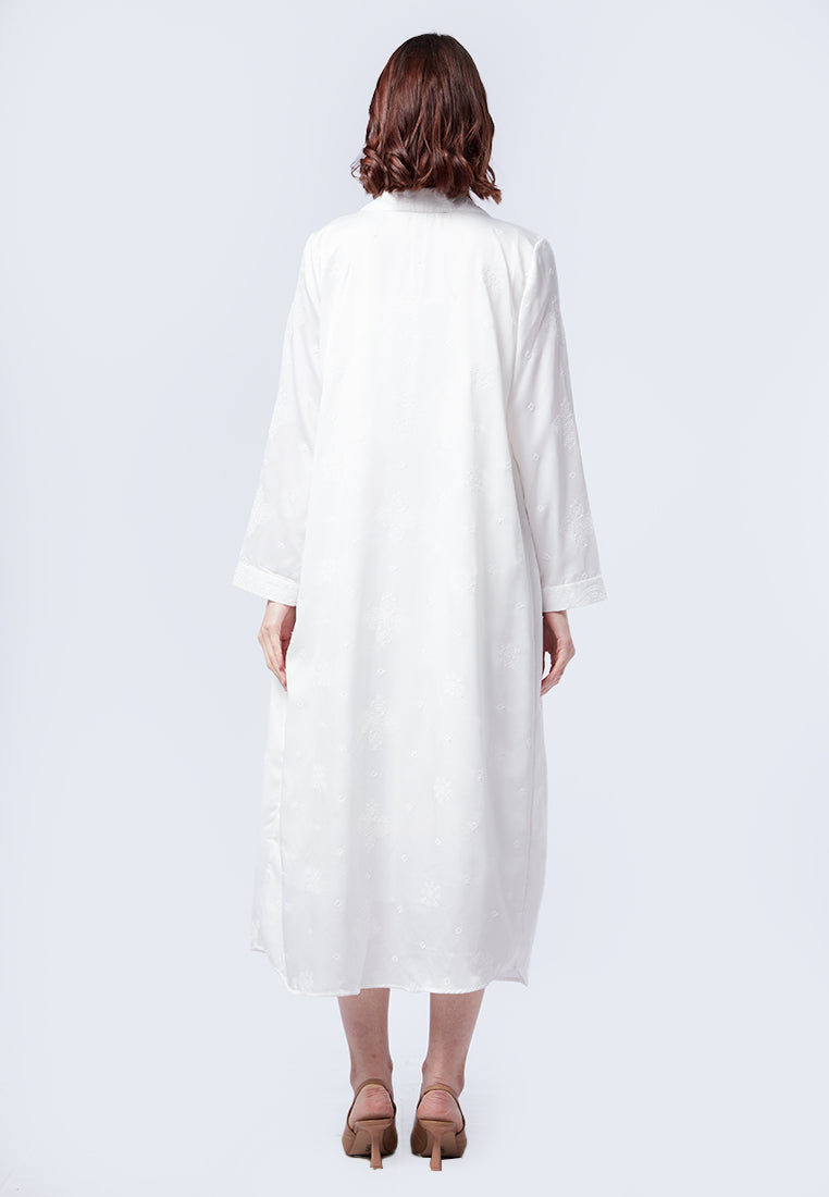 Long Embroidered Kimono