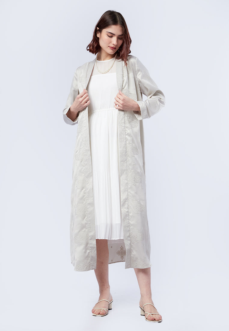 Long Embroidered Kimono