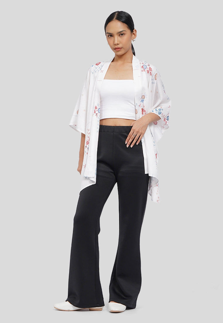 3/4 Sleeve Batik Kimono