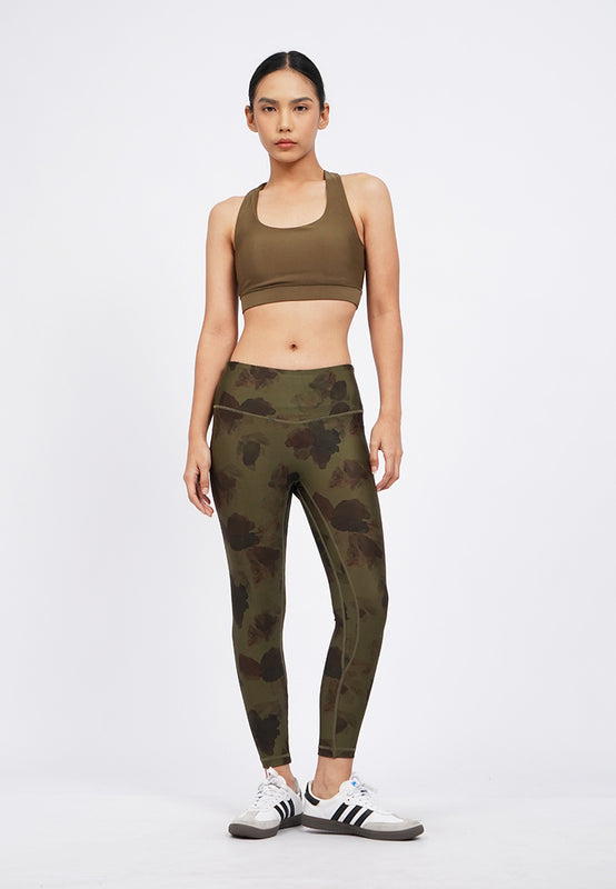 Printed Crop Active Legging