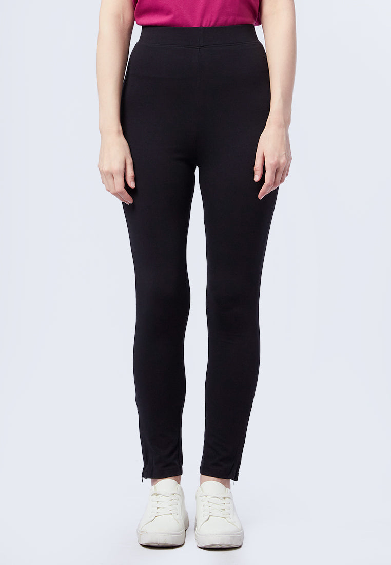 Fitted Legging with Side Zipper