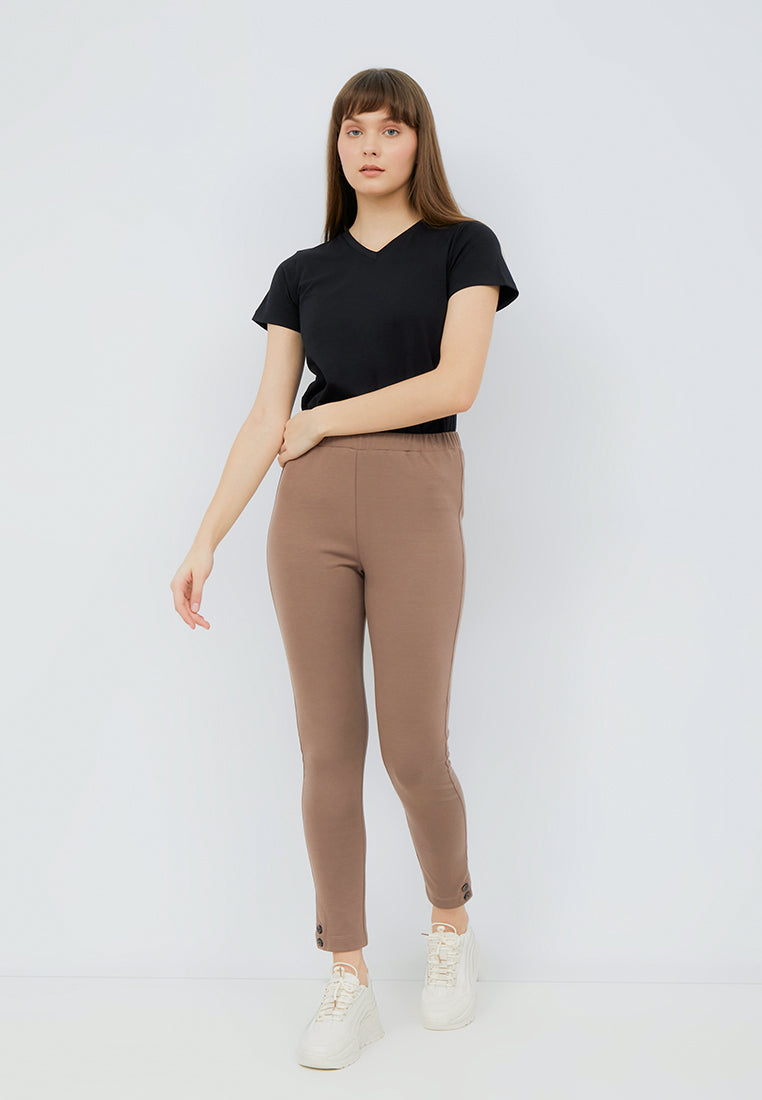 Legging with Button Details