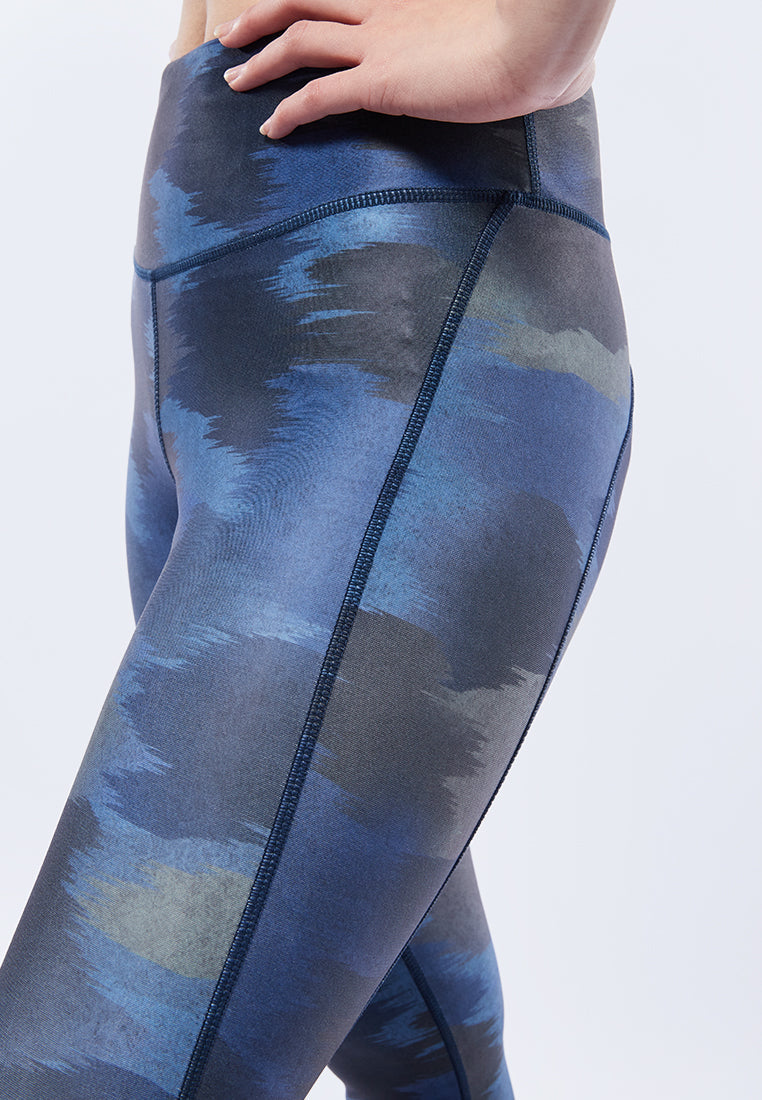 Printed Leggings With 1 Pocket