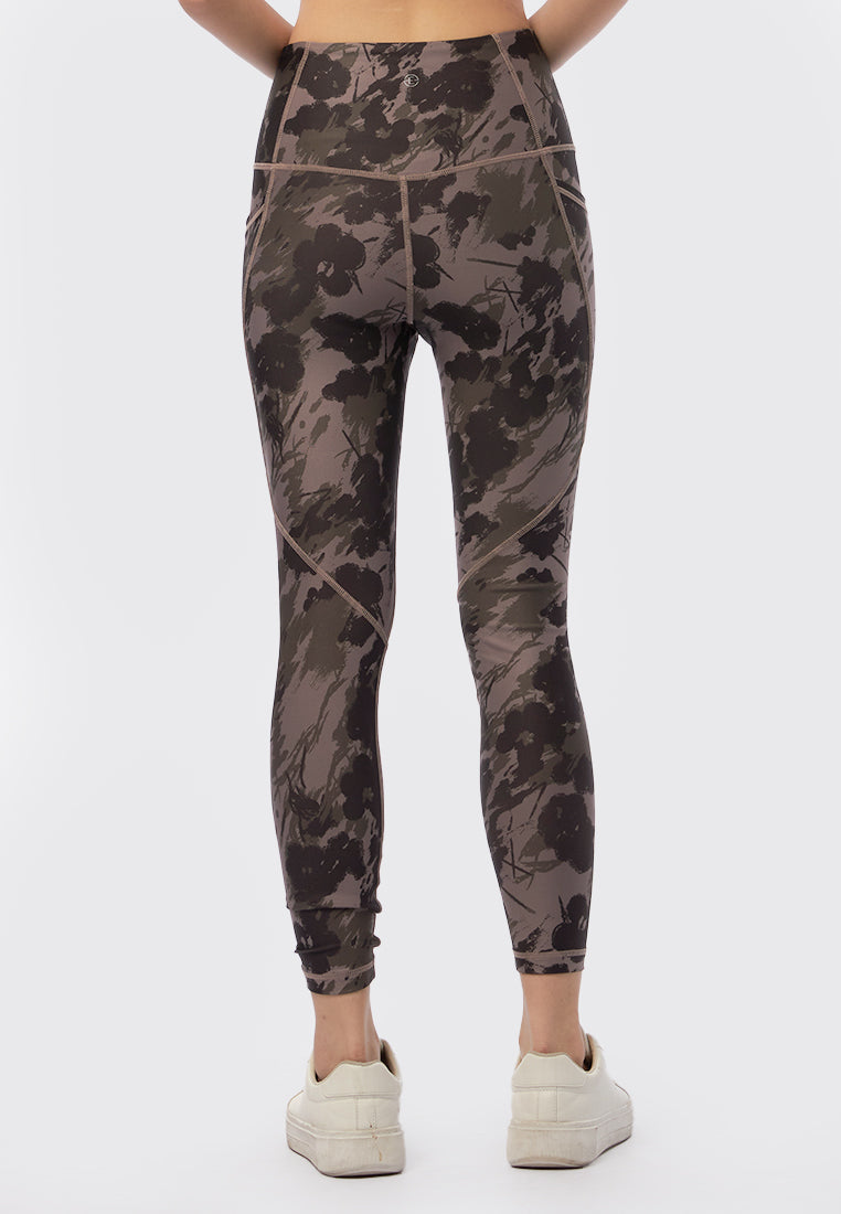 Printed Legging with 2 Side Pocket