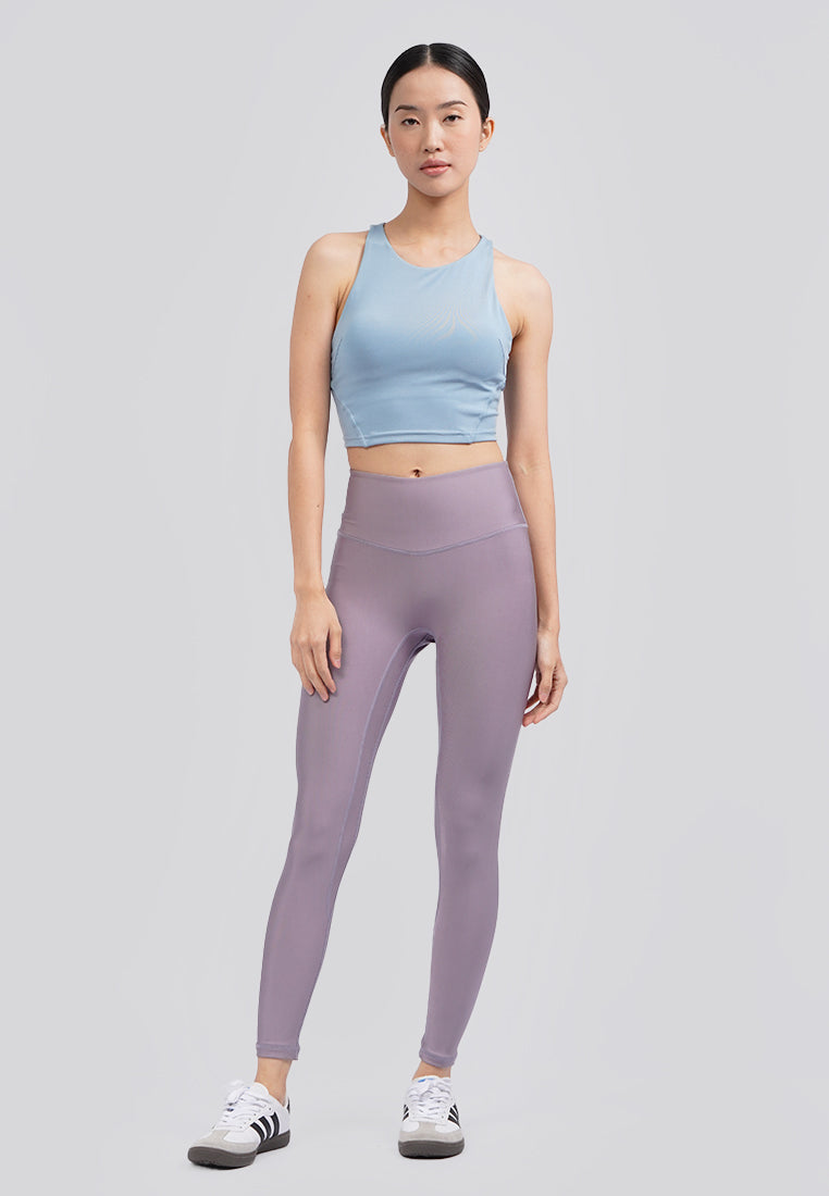 Cropped Sport Legging Lilac