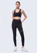Sport Legging with Transparent Details