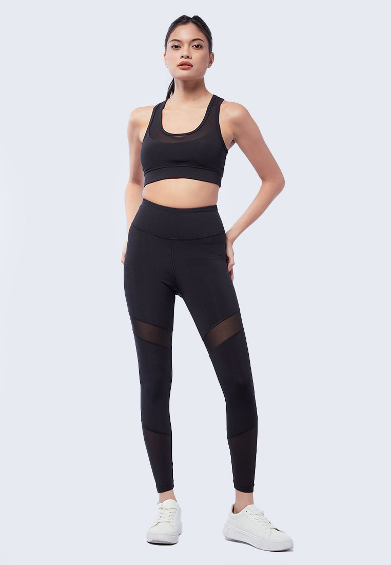 Sport Legging with Transparent Details