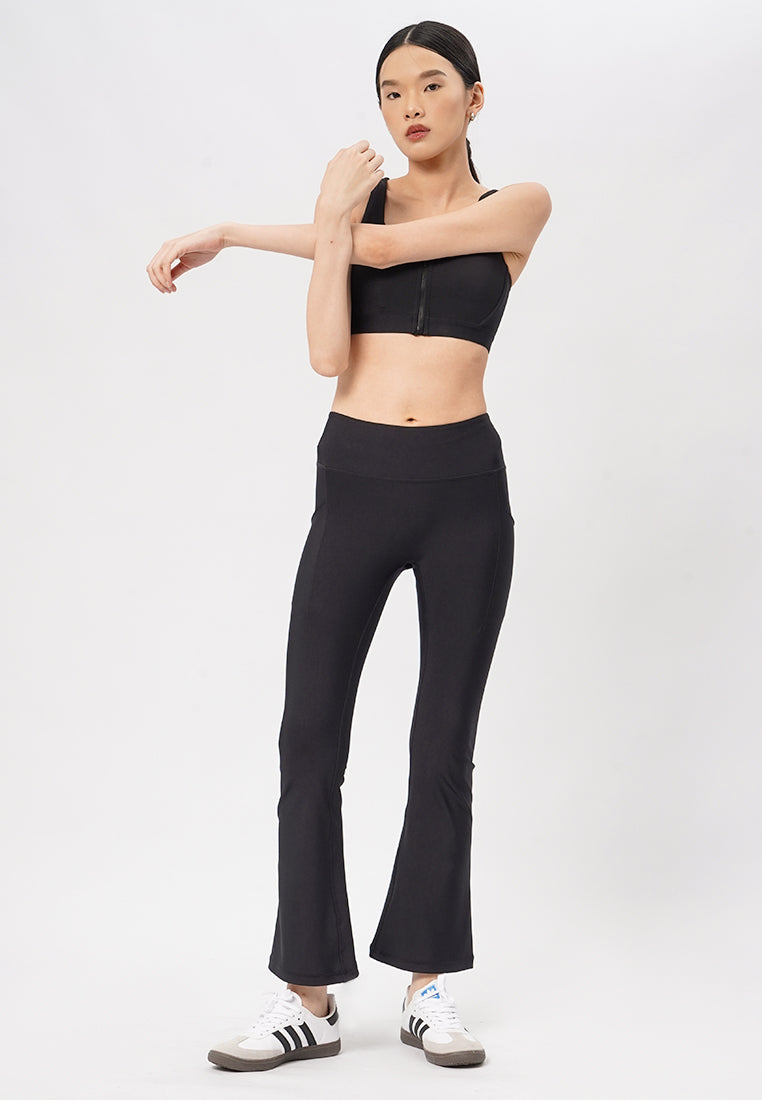 Fit and Flare Sport Legging Black