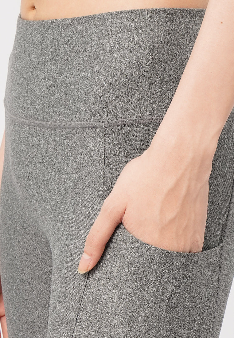 Fit and Flare Sport Legging Grey