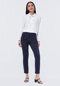 Basic 4-Way Stretch Skinny Brooklyn Pants Navy