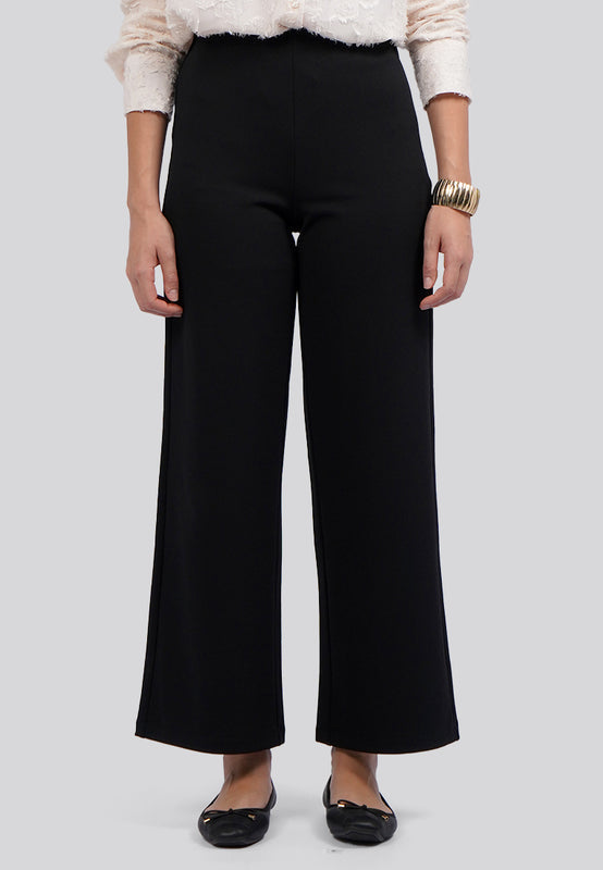 Straight Cut Knit Pants