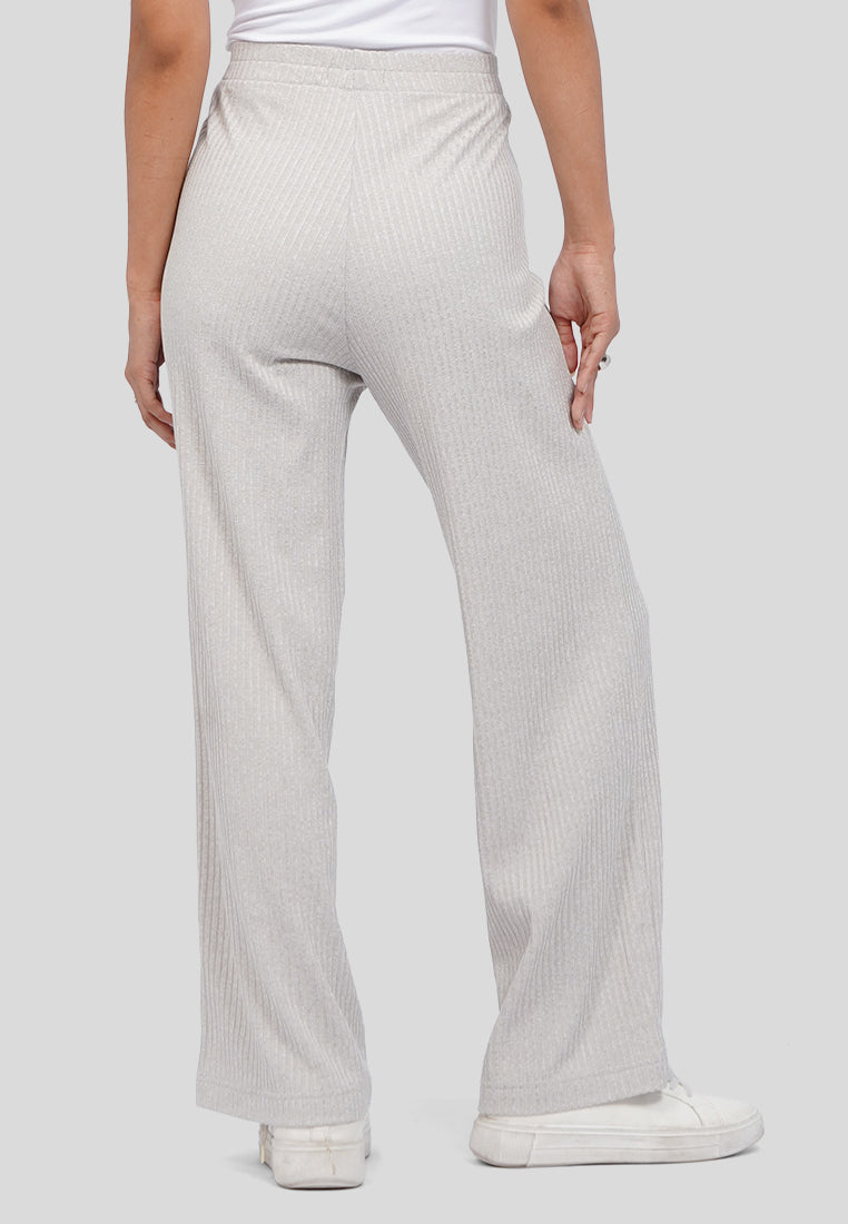 Wide Leg Rib Pants