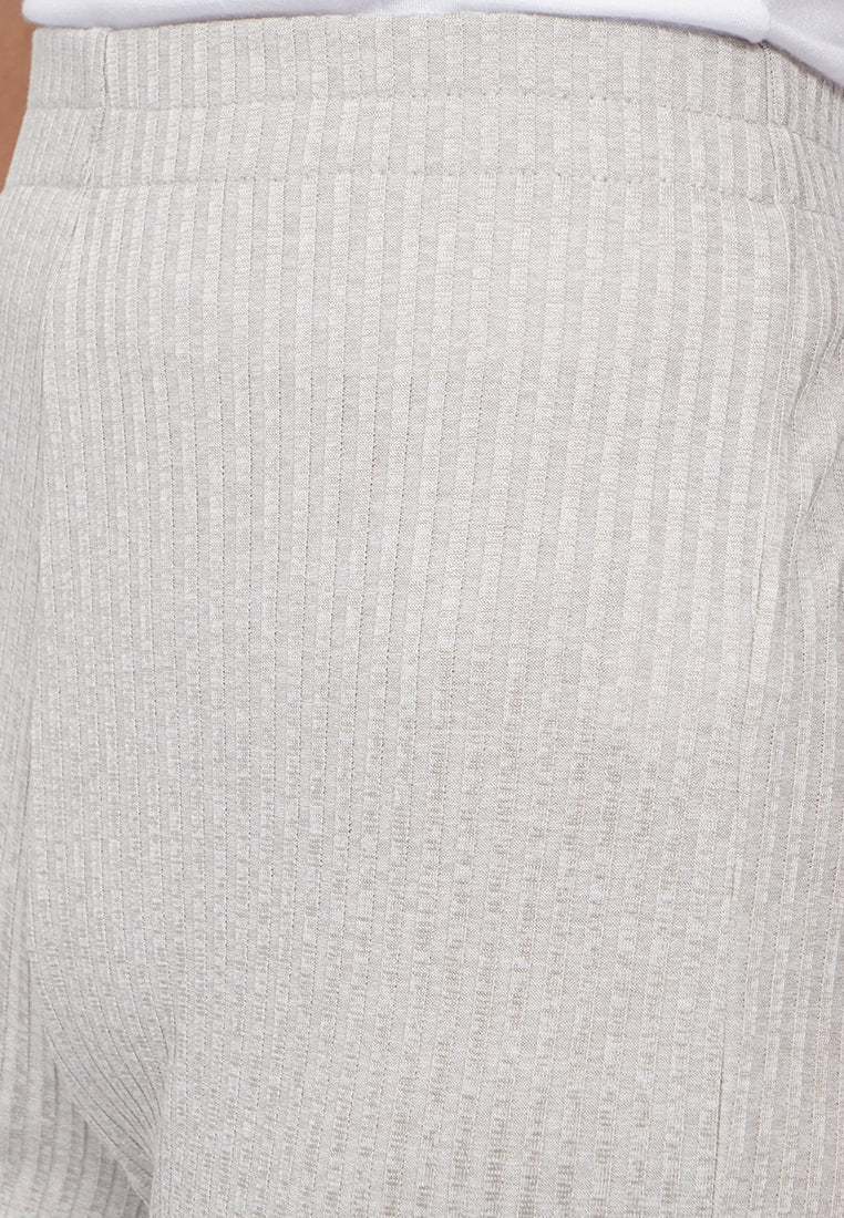 Wide Leg Rib Pants