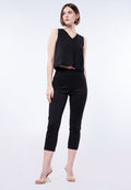 Fitted Ankle Length Pants