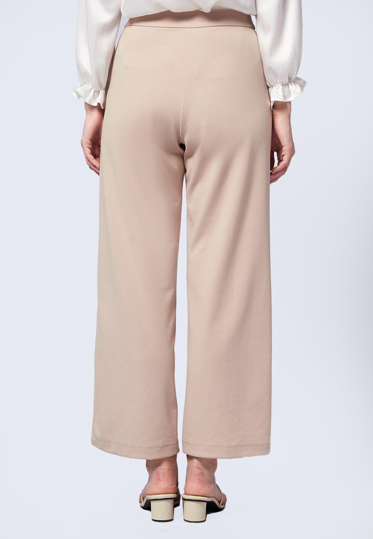 High Waist Wide Leg Trousers