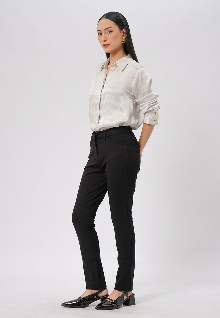 Slim Fit Stretch Long Pants