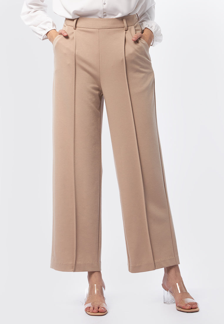 Regular Fit High Waist Pants