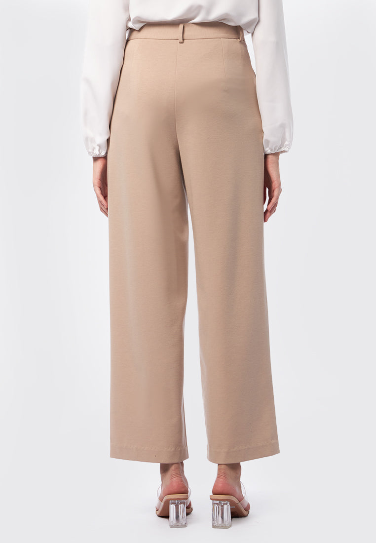 Regular Fit High Waist Pants