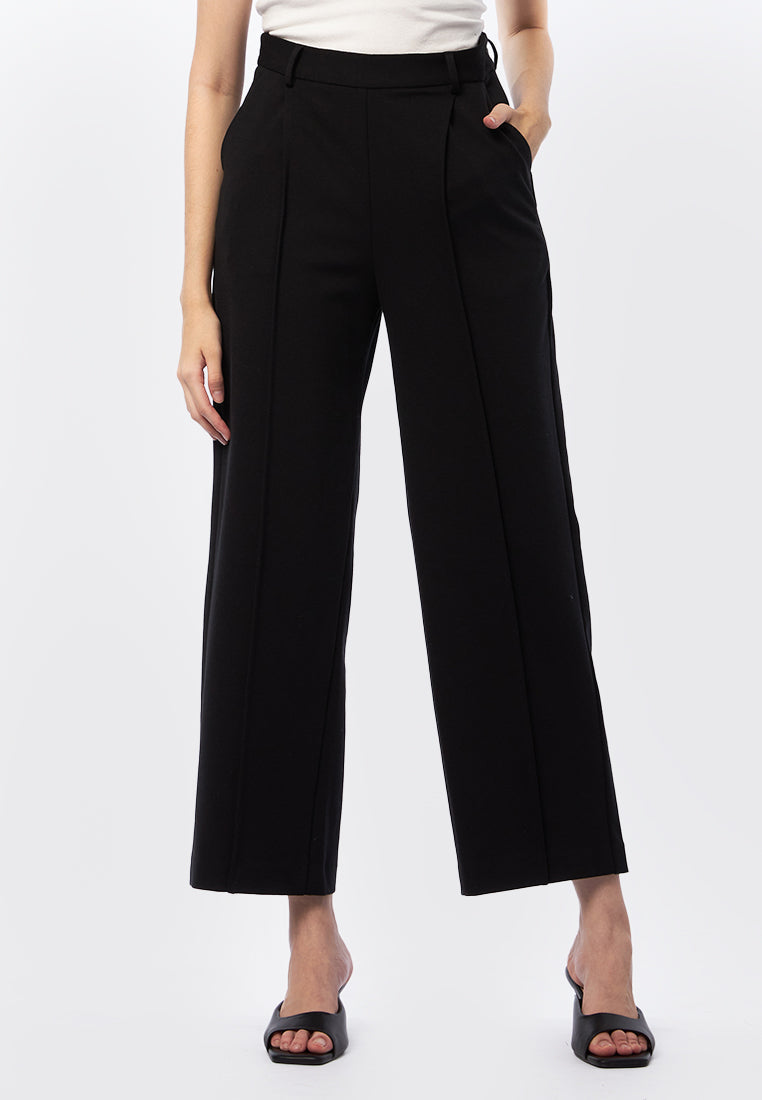 Regular Fit High Waist Pants