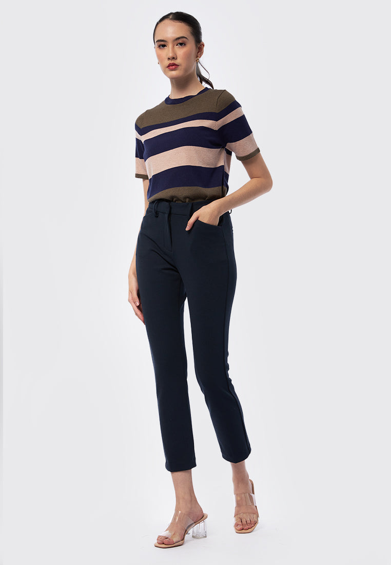 Slim Fit Ankle Length Pants