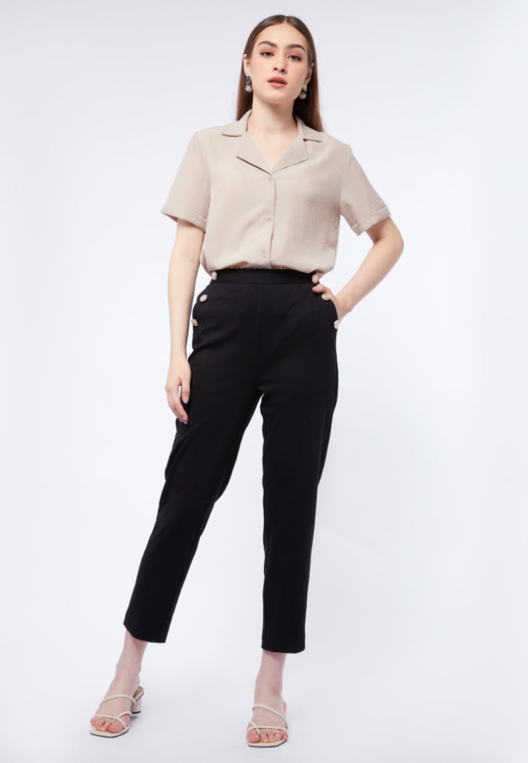 Long Pants with Button Details