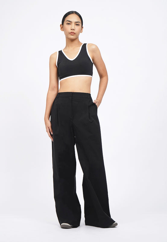 Wide Leg Active Long Pants